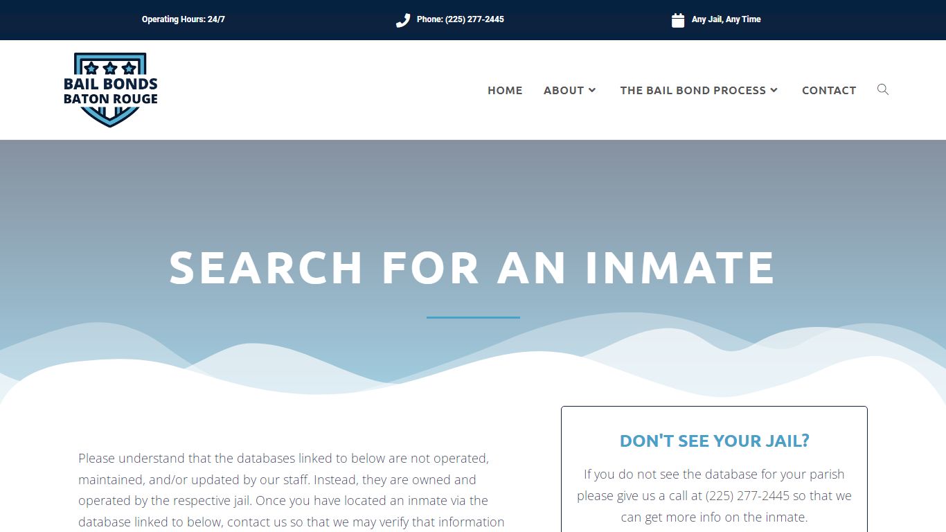 Inmate Search | Bail Bonds Baton Rouge - Search Your Parish